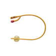 Image of Rusch Gold 2-Way Silicone Coated Latex Foley Catheter 16"