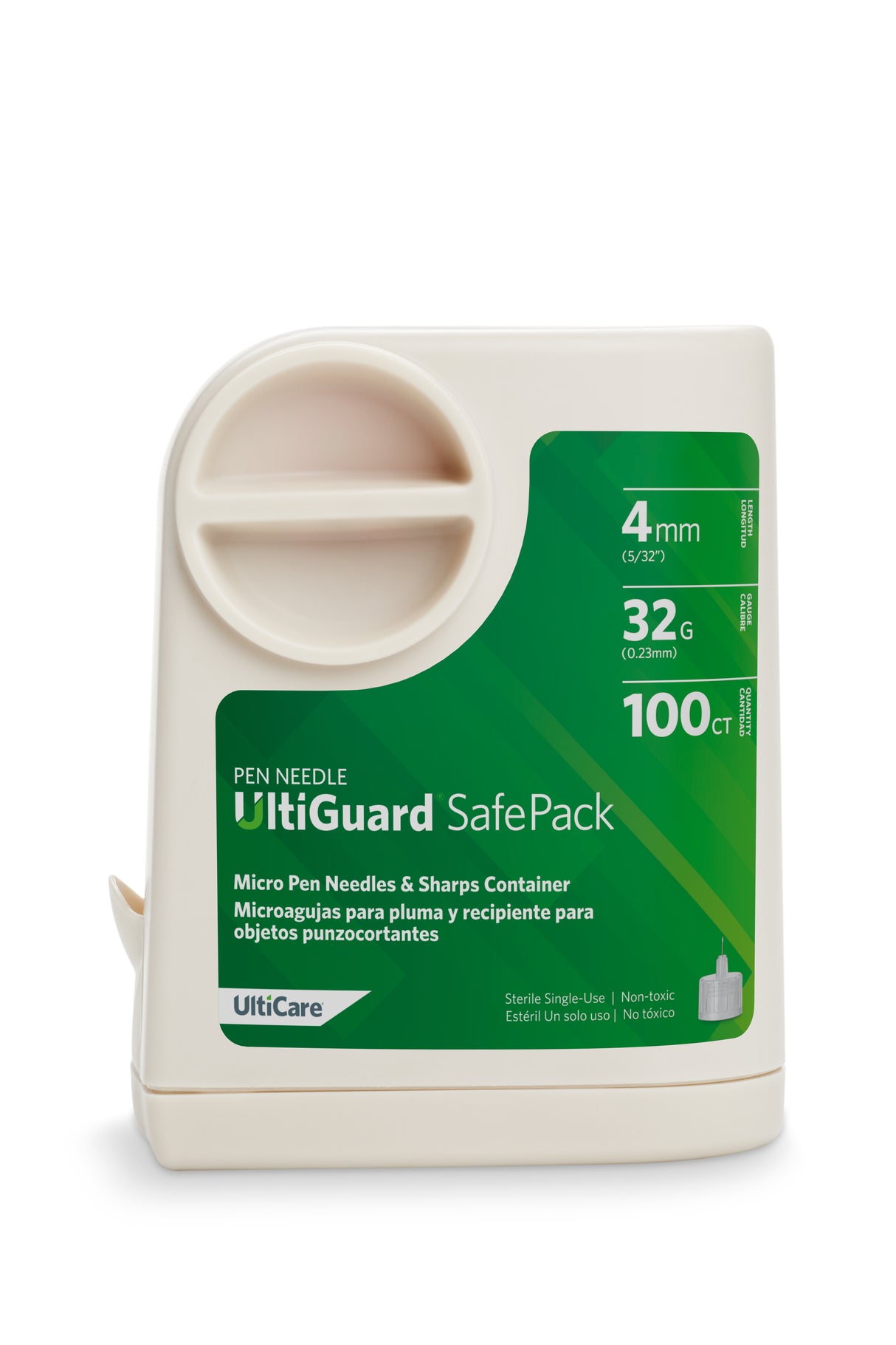 Image of UltiGuard Safe Pack Pen Needles 4mm x 32G Micro