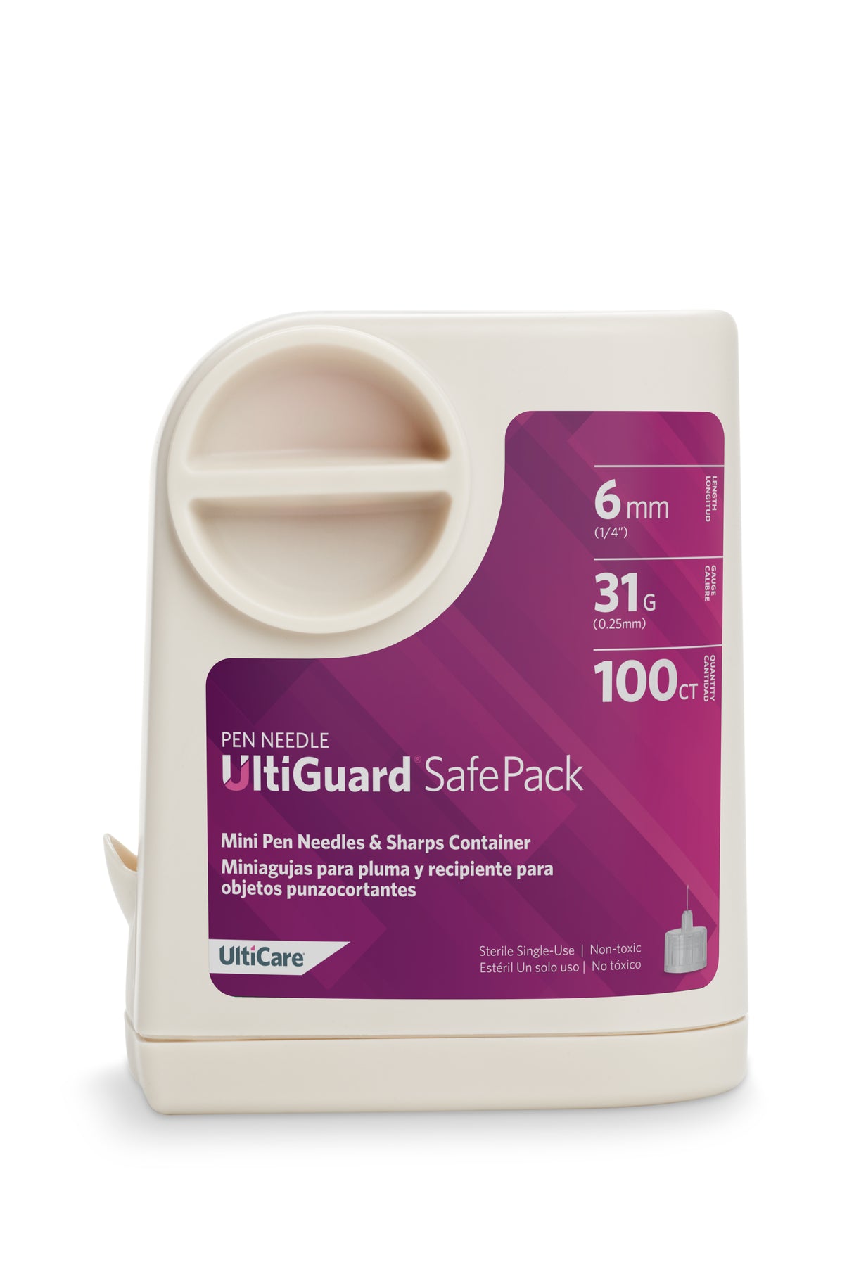 Image of UltiGuard Safe Pack Pen Needles 6mm x 31G Mini