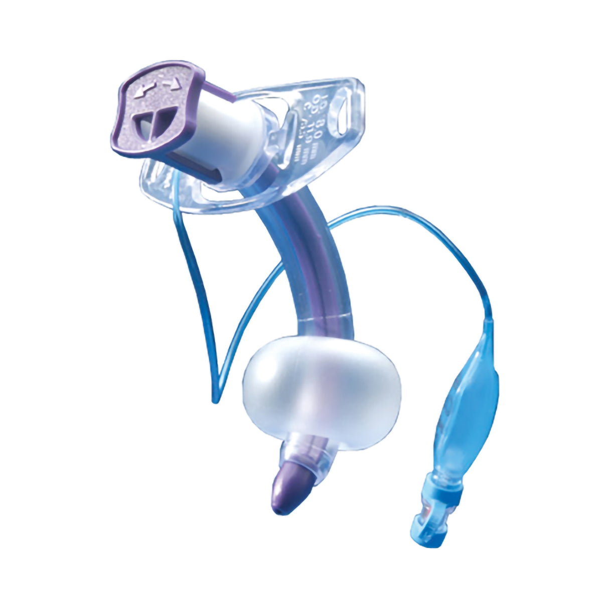 Image of Smiths Medical ASD, Inc. BLUselect Tracheostomy Tube with Wedge, Cuffed, Non-Fenestrated, Size 9.0