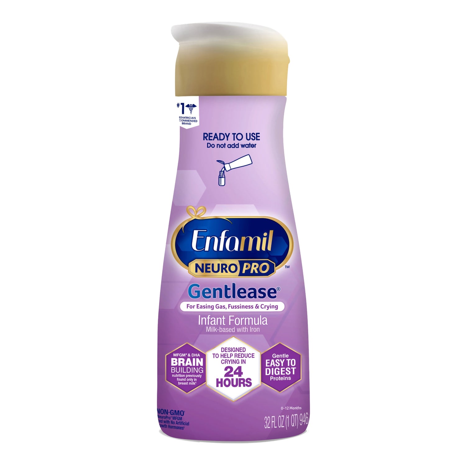 Image of Enfamil NeuroPro Gentlease Ready-to-Use 32 fl. oz. Bottle