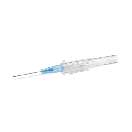 Image of Prevent SLS Sliding Safety IV Catheters 22G x 1" Polyurethane Straight Hub Non Blood Control