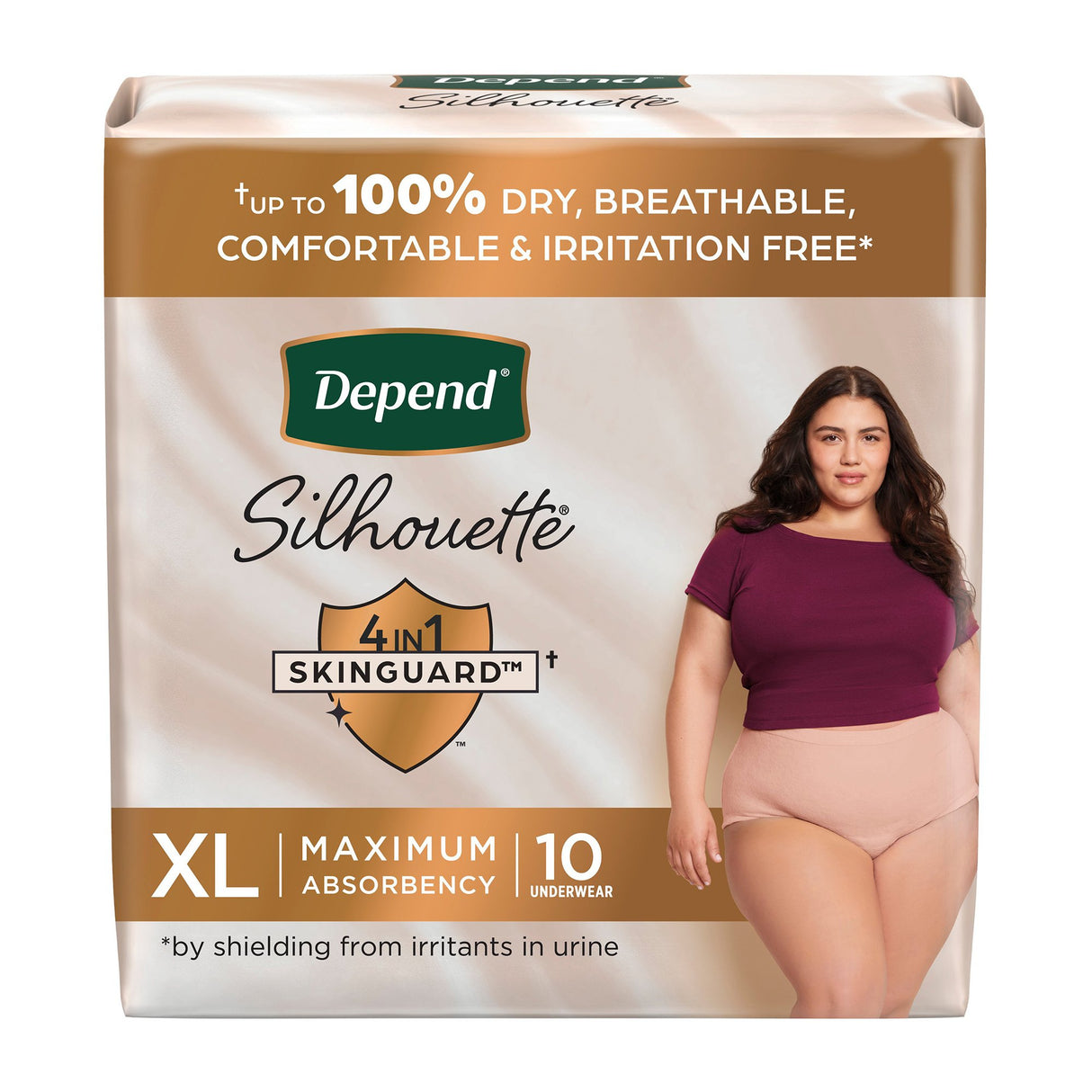 Image of Depend® Silhouette® Incontinence Underwear for Women, Maximum Absorbency