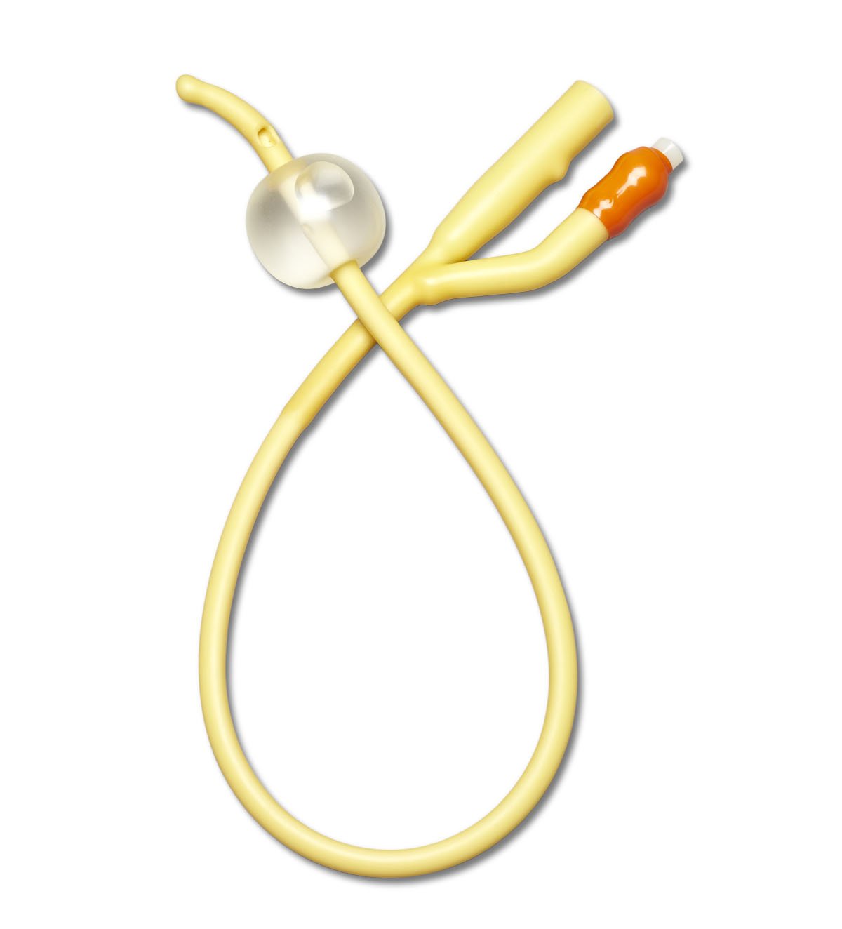 Image of McKesson Silcone-Elastomer Coated 2-Way Foley Catheter, Coude Tip