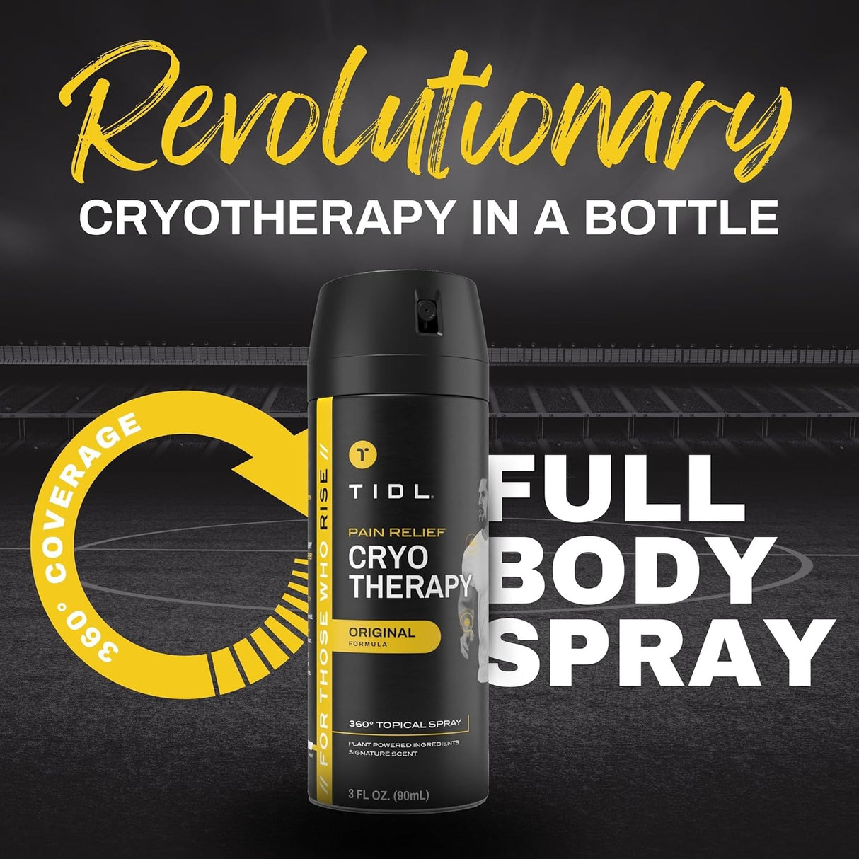 Image of TIDL Pain Relief Max Strength Cryotherapy Spray – 3 oz.