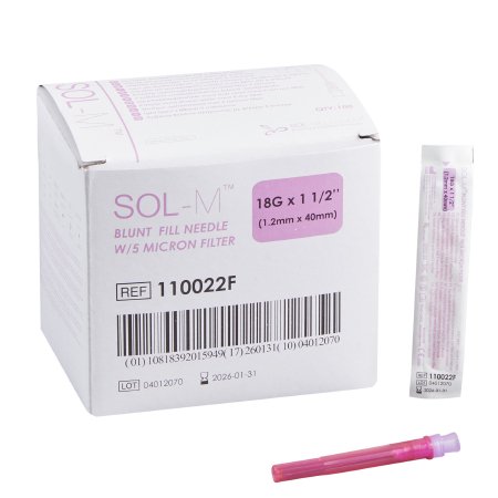 Image of Sol-M® Blunt Fill Needle with Filter