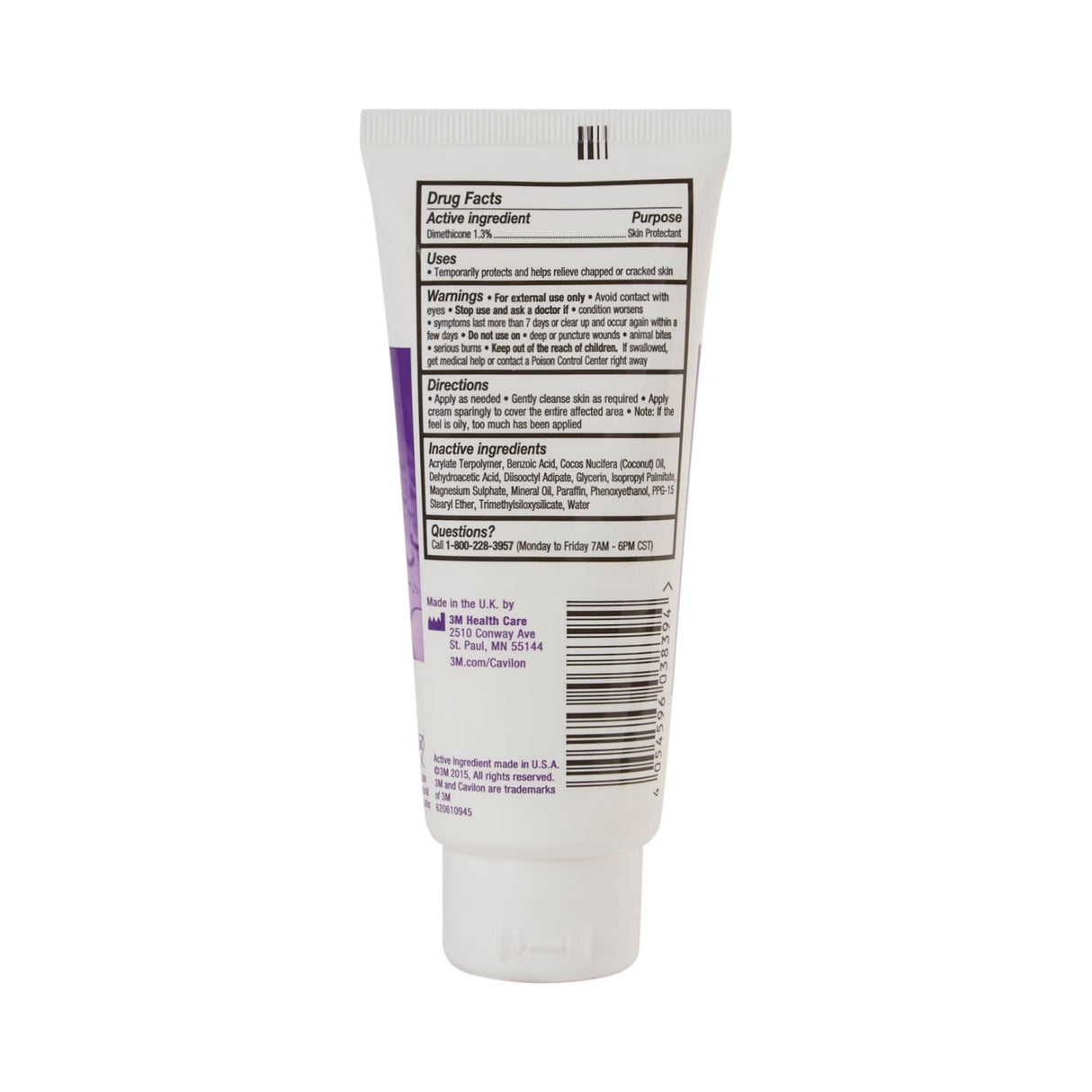 Image of 3M Cavilon™ Durable Barrier Cream, 3-1/4 oz