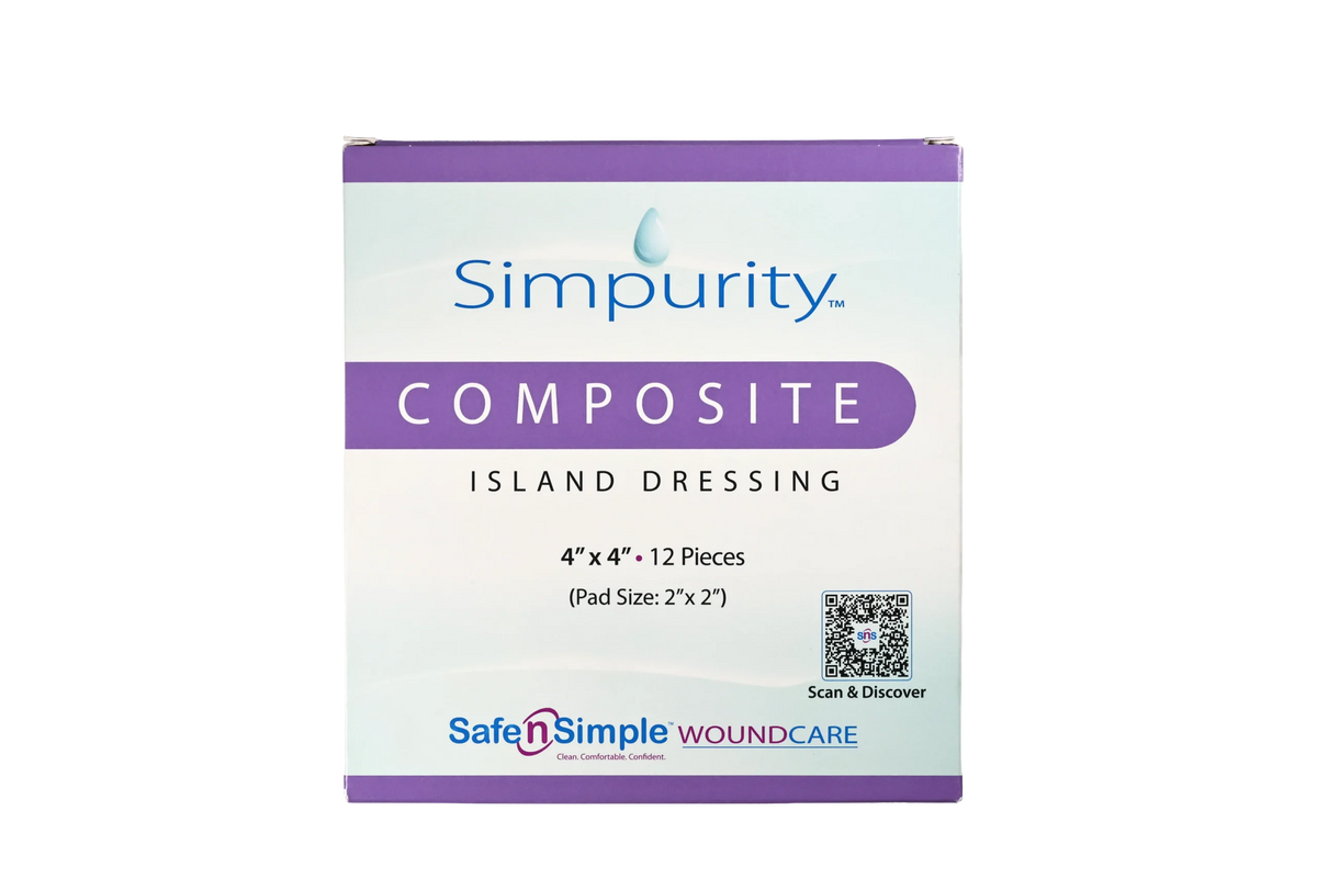 Simpurity Composite Island Dressings