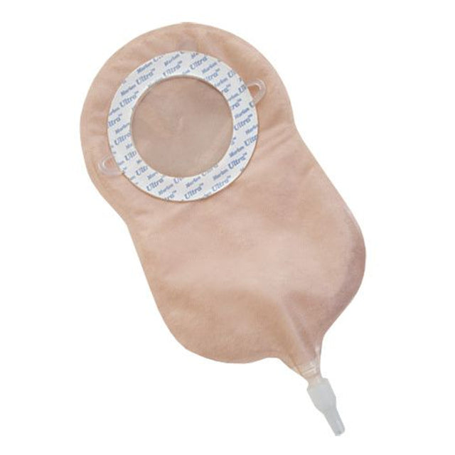 Image of Ultralite 1-5/8" Opening, Deep Convex Urostomy Pouch with Aquatack Barrier, Transparent
