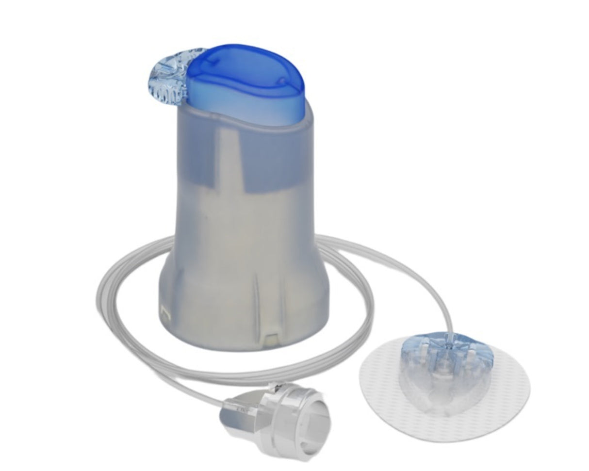 Image of Extended Infusion Set Clear, 9mm Cannula, 23" Tubing