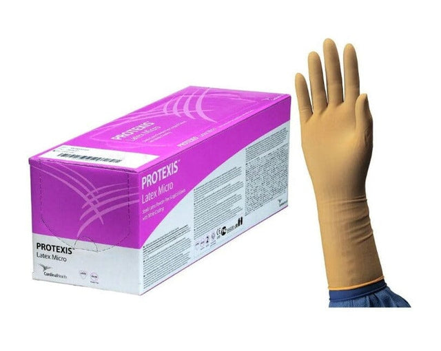 Image of Cardinal Health™ Protexis® Latex Micro Surgical Glove, Powder-Free, 11.1" Light Brown