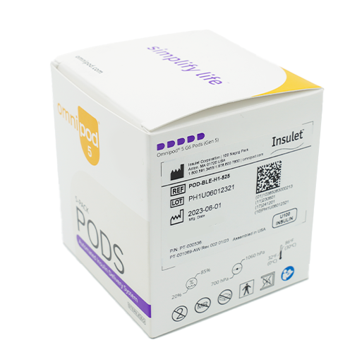 Image of Omnipod® 5 Pods – Dexcom G6 & G7 Compatible (5 Pack)