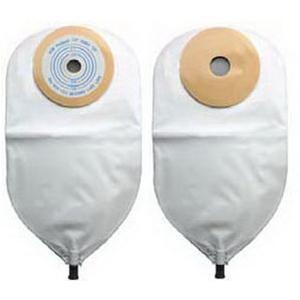 Image of 1-Piece Post-Op Adult Urinary Pouch Cut-to-Fit Convex 1-1/2" x 2-3/4" Oval
