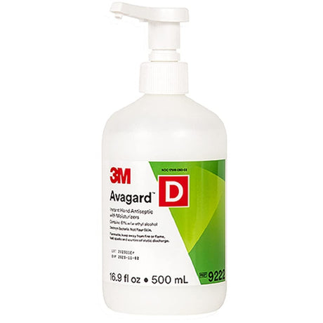 Image of 3M Avagard™ D Instant Hand Antiseptic with Moisturizer 16-8/9 oz