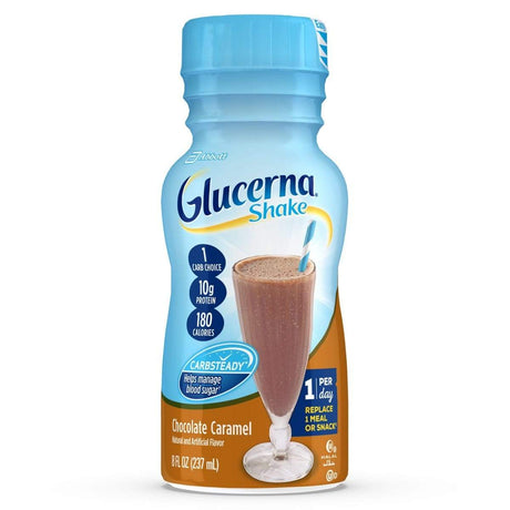 Image of Abbott Glucerna® Nutritional Shake, Chocolate Caramel, 8 oz