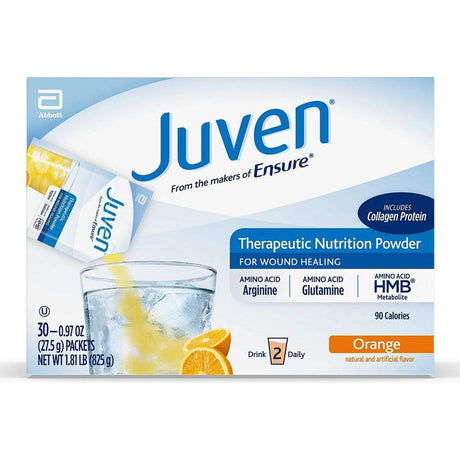Image of Abbott Juven® Therapeutic Nutrition Powder, Institutional, Orange, 27.5gm