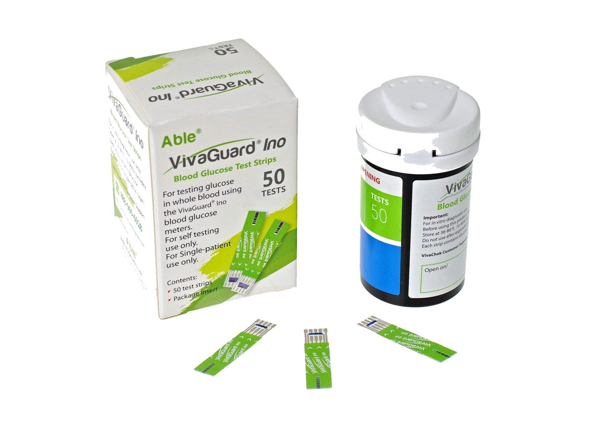 Image of Able® VivaGuard® Ino Blood GlucoseTest Strips