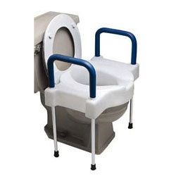 Image of Ableware Tall-Ette Extra Wide Toilet Seat with Steel Frame