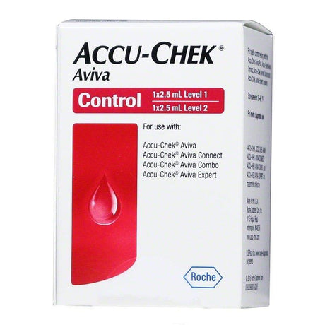 Image of Accu-Chek® Aviva Control Solution 2-1/2mL, High/Low Level