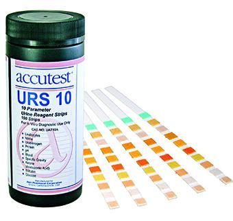 Image of Accutest URS-10 Urine Reagent Strips (100 count)