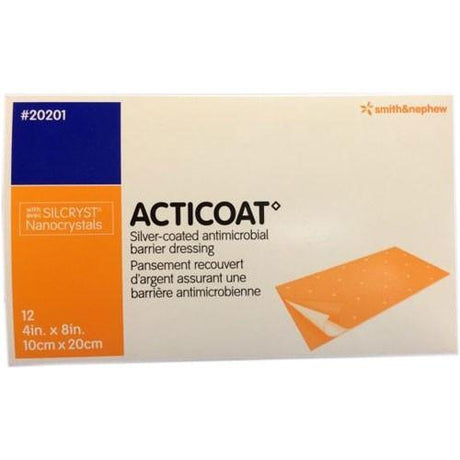 Image of ACTICOAT Antimicrobial Barrier Burn Dressing with Nanocrystalline Silver 4" x 8"