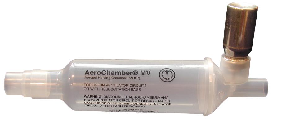 Image of AeroChamber® Holding Chamber for Mechanical Ventilation (HC MV)