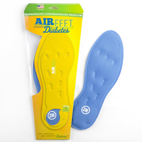 Image of AirFeet DIABETES ETS Insoles, Size 2M, Pair