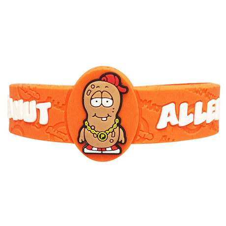 Image of Allermates Children's Medical Alert Bracelet, 7" for Peanut Allergies