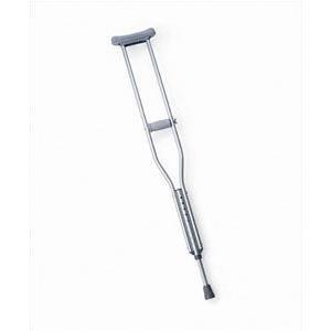 Image of Aluminum Crutches, Latex Free, Fits Adults 5'2"-5'10"