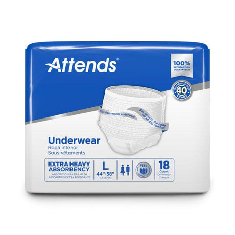 Image of Attends Care Unisex Protective Underwear - Extra Heavy Absorbency
