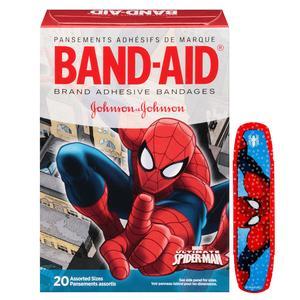 Image of Band-Aid Decorative Spiderman Assorted 20 ct.