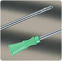 Image of Bard Clean-Cath® PVC Intermittent Catheter, Green Funnel, 14Fr, 6"