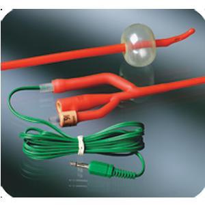 Image of BARDEX LUBRICATH Temperature-Sensing Coude Foley Catheter 16 Fr 5 cc