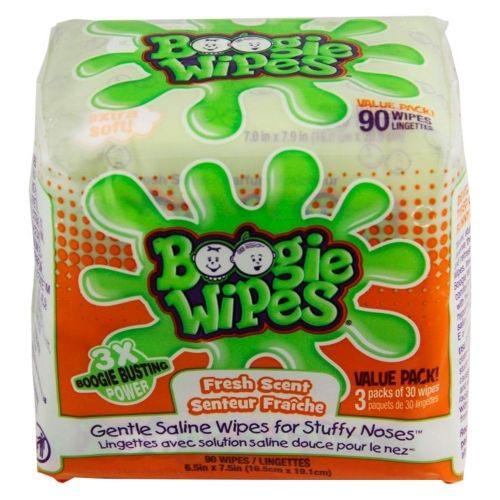Image of Boogie Wipes Natural Saline, 90 ct, Fresh
