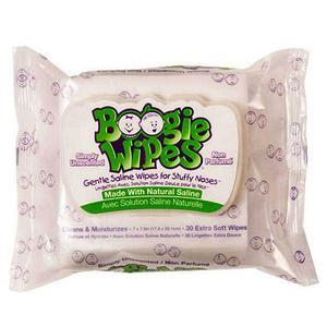 Image of Boogie Wipes Unscented Saline Nose Wipes