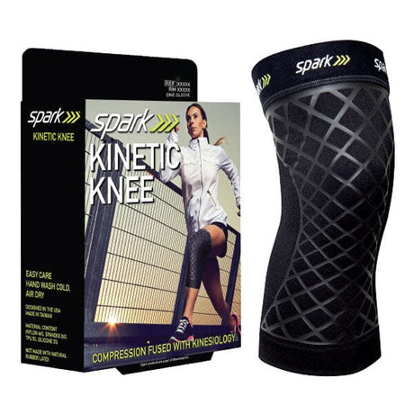 Image of Brownmed Spark Kinetic Knee Sleeve, Large, 16'' to 18'' Leg