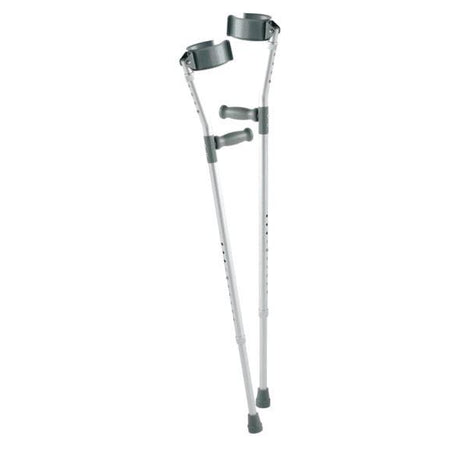 Image of Carex Adult Forearm Aluminum Crutches