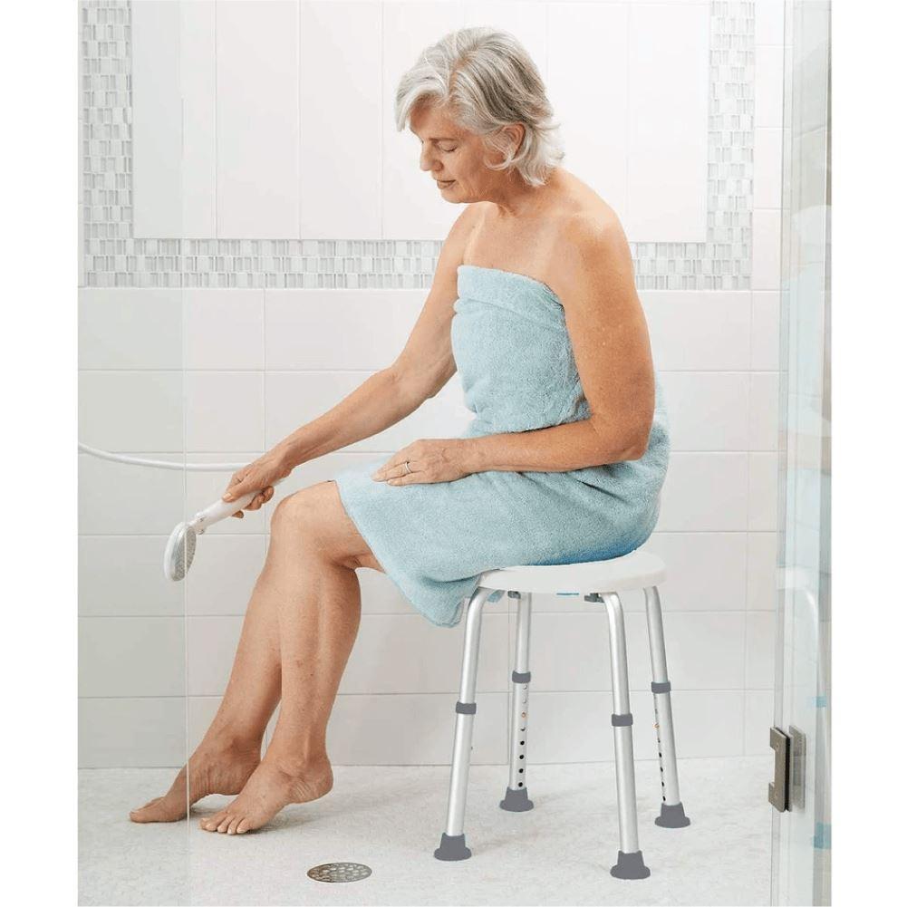 Image of Carex Compact Round Shower Stool