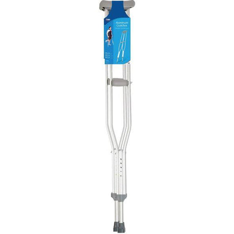 Image of Carex Push-Button Aluminum Crutches, Youth