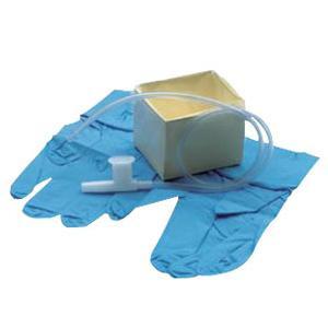 Image of Cath-N-Gloves Suction Kit in Peel Pouch with Tri-Flo Suction Catheter, 14 Fr