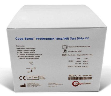 Image of Coag-Sense® Professional Blood Coagulation Test (PT/INR) Whole Blood Sample CLIA Waived