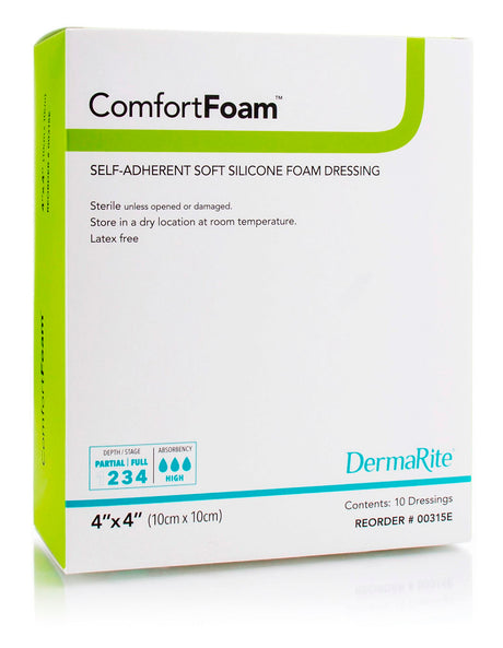 Image of ComfortFoam Silicone Foam Dressing without Border