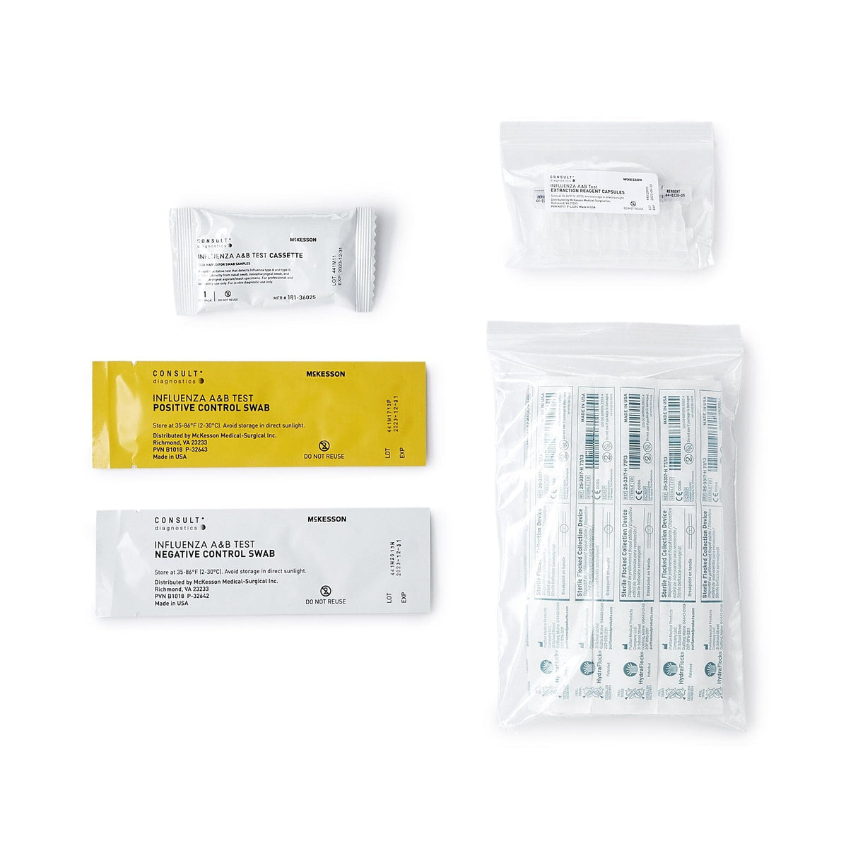 Image of Consult Influenza A & B Rapid Test Kit