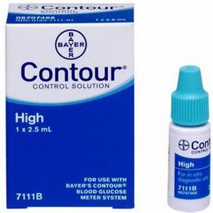 Image of Bayer Contour® High Level Control Solution 2-1/2mL