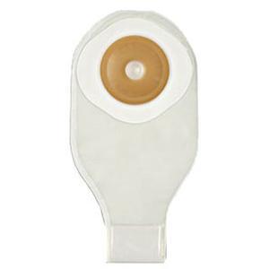 Image of ConvaTec Esteem® + One-Piece Drainable Pouch, with Moldable Stomahesive® Skin Barrier, 1-9/16" x 1-15/16" Stoma, 12" Transparent