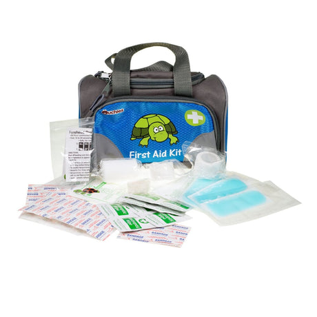 Image of Cosrich Ouchies Sea Friendz First Aid Kit, for Kids, 50 Piece