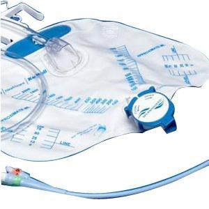 Image of Curity 100% Silicone 2-Way Foley Catheter Tray 16 Fr 5 cc