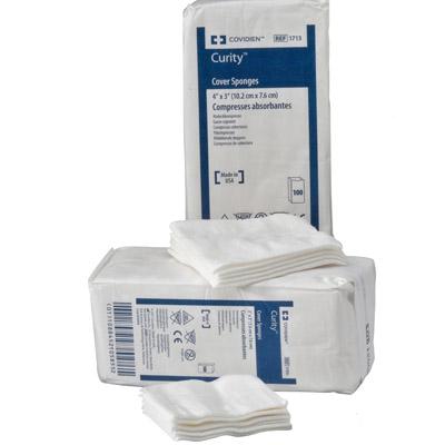 Image of Curity Nonsterile Cover Sponge 4" x 4"