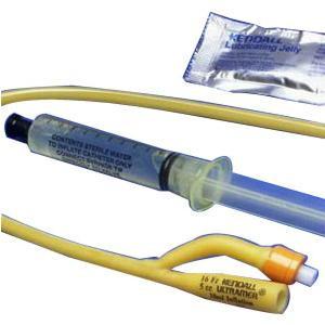 Image of Curity Ultramer 2-Way Hydrogel Foley Catheter Kit 14 Fr 5 cc