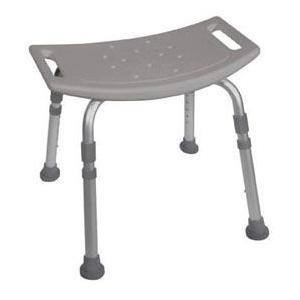 Image of Deluxe K.D. Aluminum Bath Bench without Back, 400 lb Weight Capacity